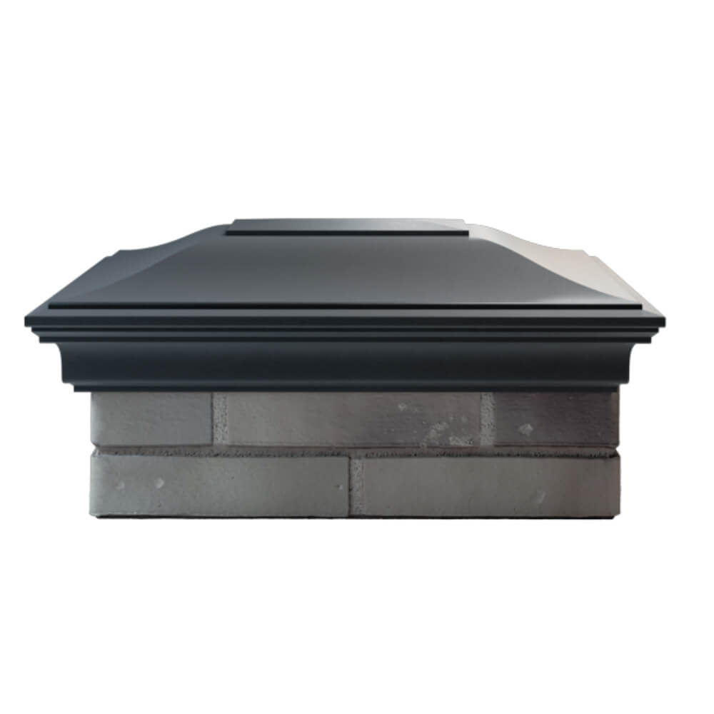 Колпак Zking Монблан Серый на столб 2х1.5 кирпича (515х385мм) в Клину фото