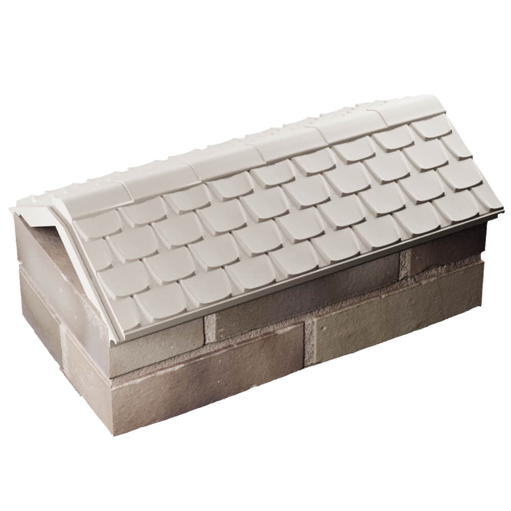 Парапет Zking Эльбрус Бежевый с посадкой на 1 кирпич (255мм) в Клину фото