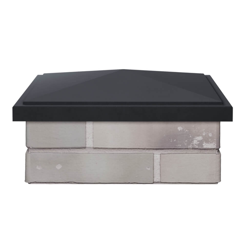 Колпак Zking БонаМоно Серый на столб 1.5х1.5 кирпича (385х385, 400х400мм) Клин фото