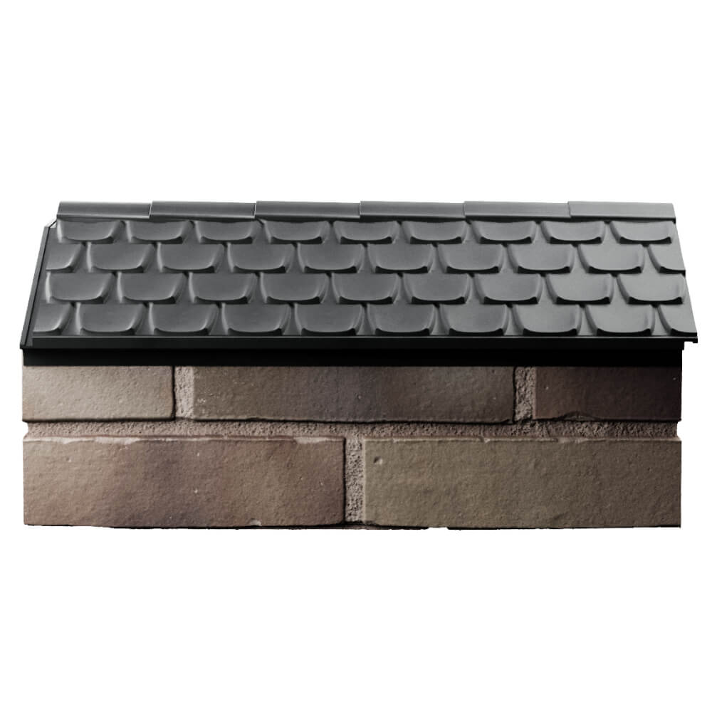 Парапет Zking Эльбрус Серый с посадкой на 1 кирпич (255мм) в Клину фото