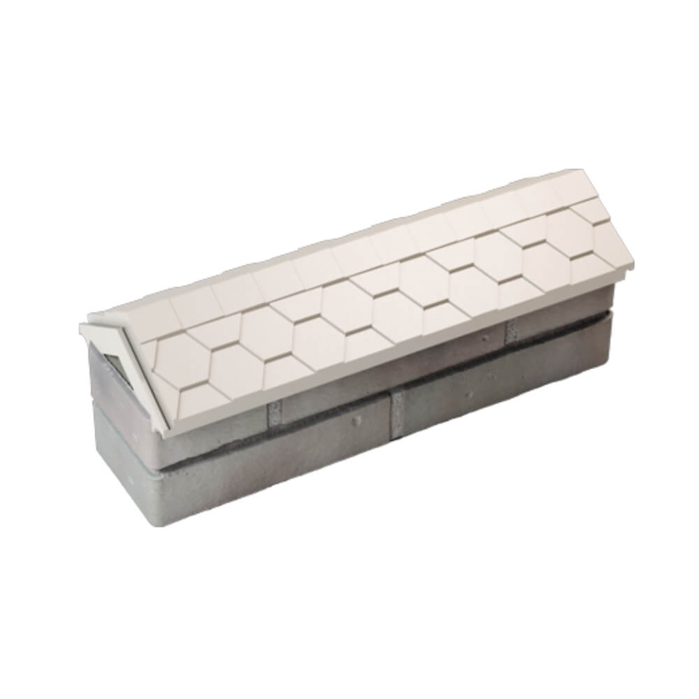 Парапет Zking Эверест Бежевый с посадкой на 0.5 кирпича (130мм) в Клину фото