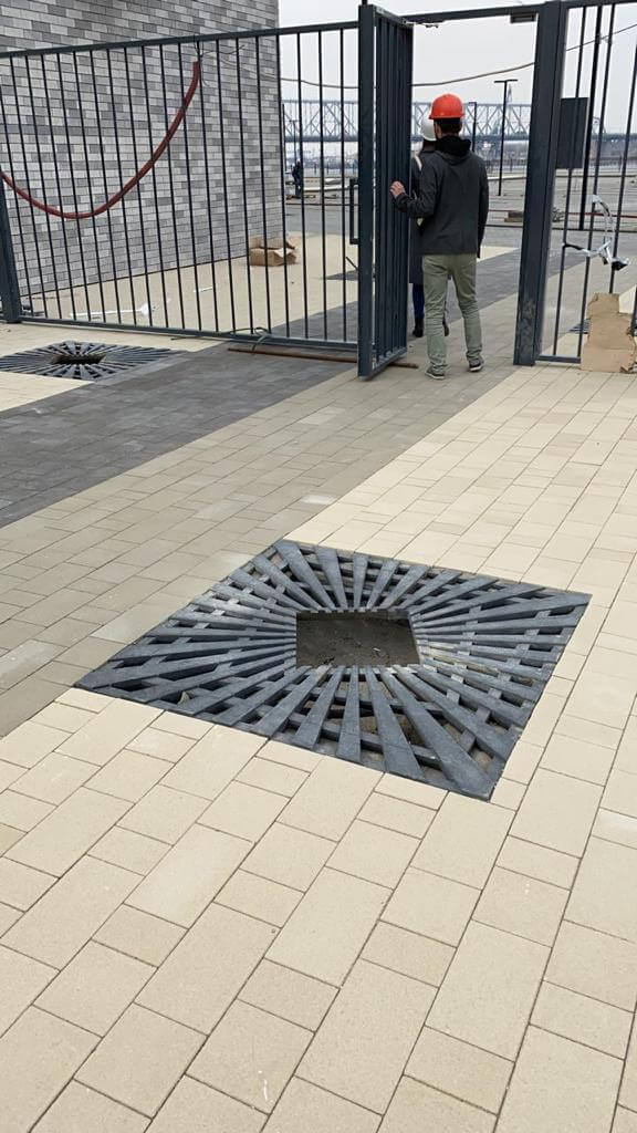 Приствольная решетка для дерева ZKING ATMOSPHERE 1.2х1.2м Черная в Клину фото