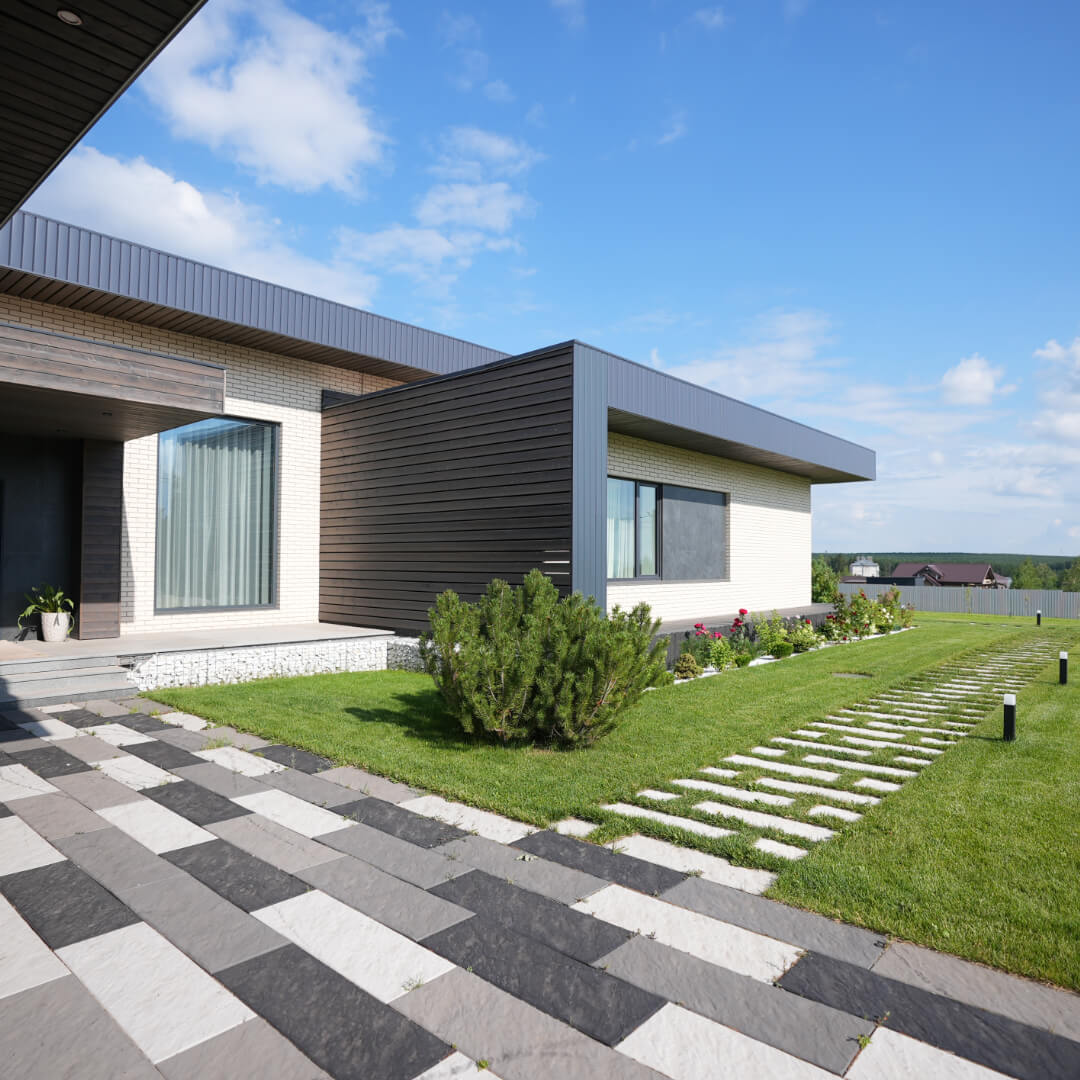 Шаговая плита STONE Светлая Галька 990х330х55мм в Клину фото