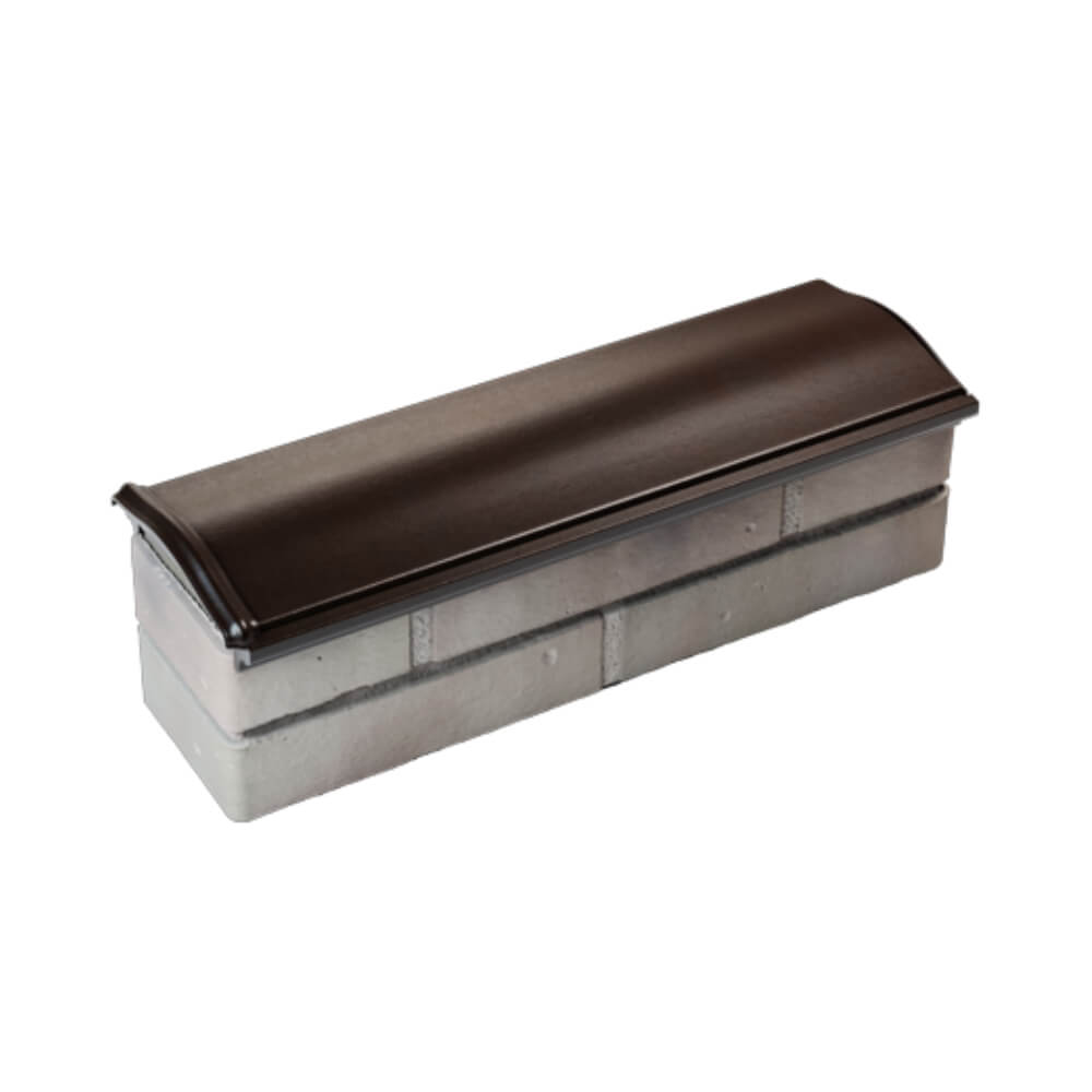 Парапет Zking Монблан Коричневый посадка на 0.5 кирпича (130мм) в Клину фото