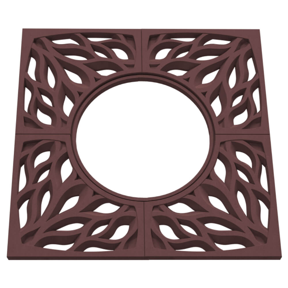 Приствольная решетка для дерева ZKING CRUST 1.2х1.2м Коричневая в Клину фото