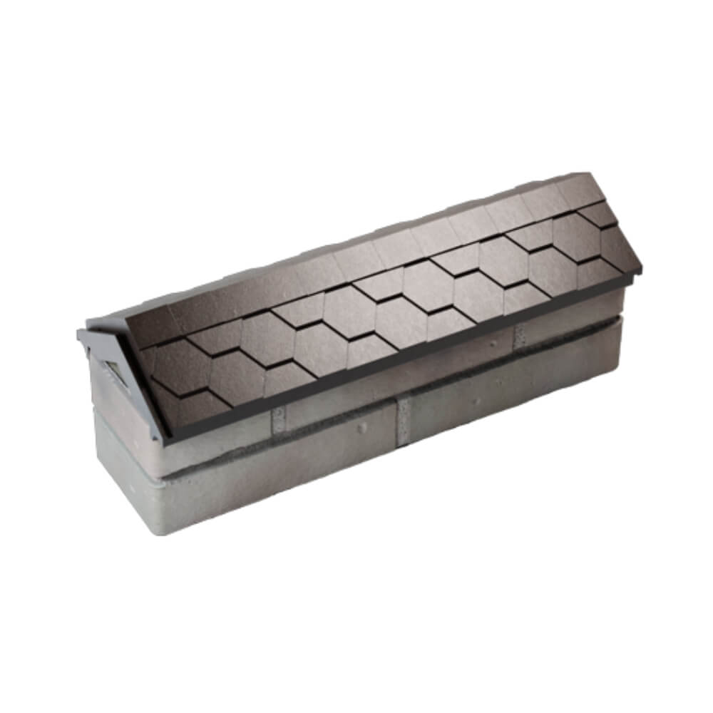 Парапет Zking Эверест Коричневый с посадкой на 0.5 кирпича (130мм) в Клину фото