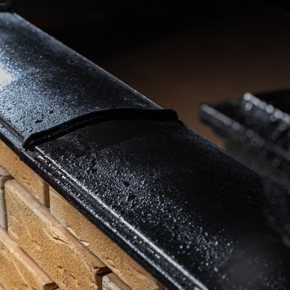 Парапет Zking Монблан Черный посадка на 0.5 кирпича (130мм) в Клину фото