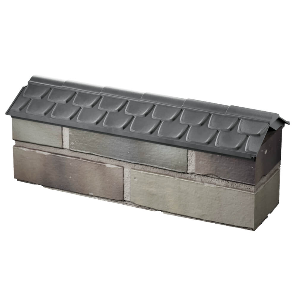 Парапет Zking Эльбрус Серый с посадкой на 0.5 кирпича (130мм) в Клину фото