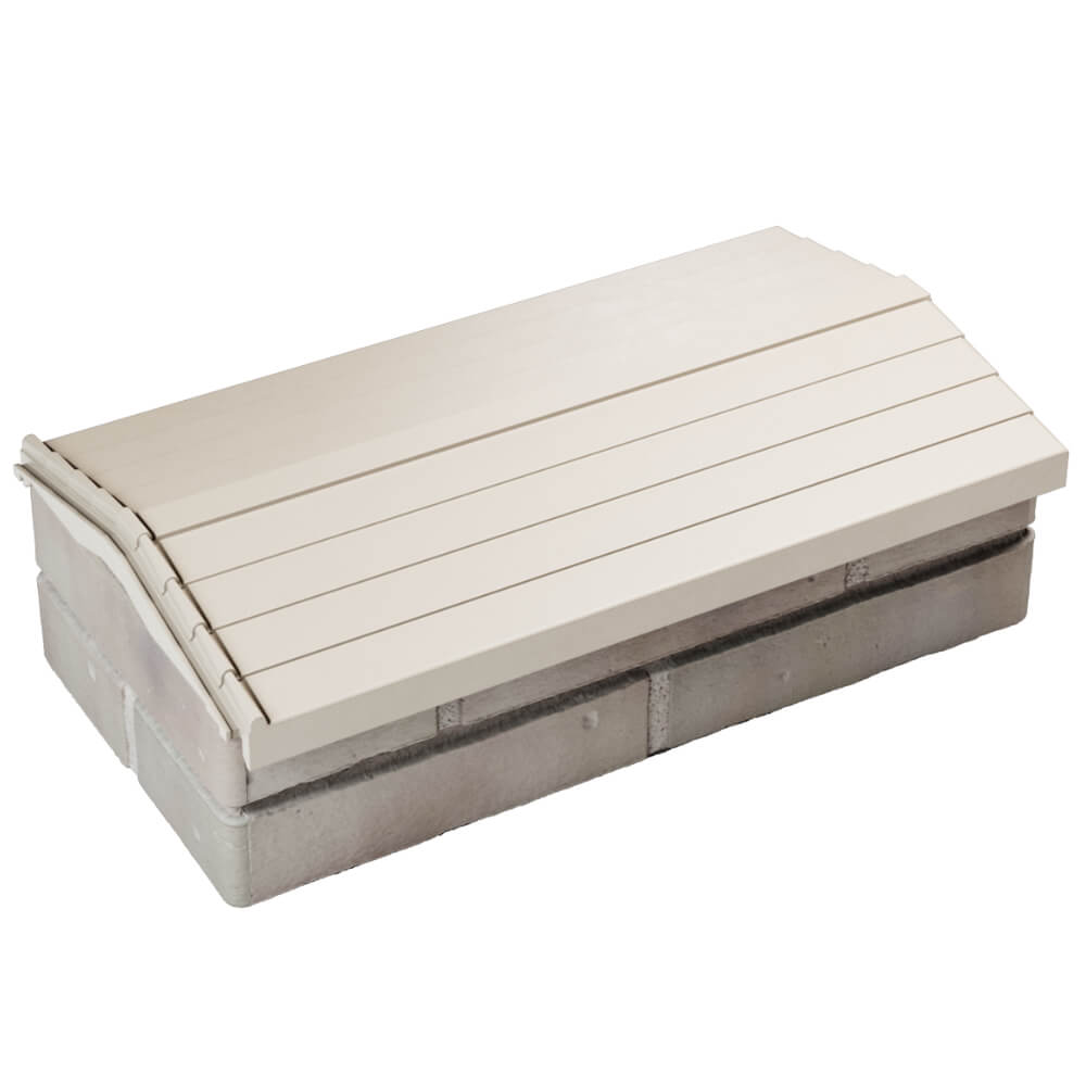 Парапет Zking Бона ХайТек Бежевый с посадкой на 1 кирпич (200/225/255мм) в Клину фото