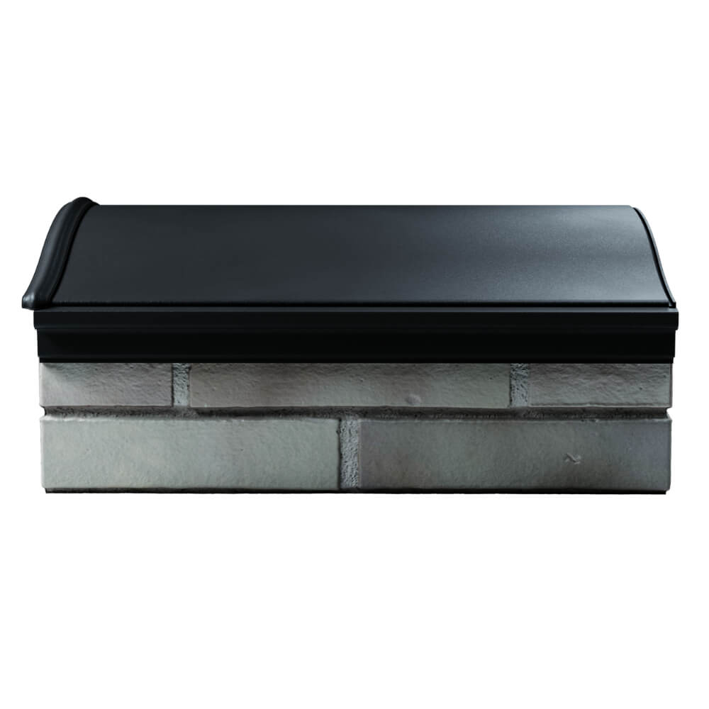 Парапет Zking Монблан Черный посадка на 1.5 кирпича (355/385мм) в Клину фото