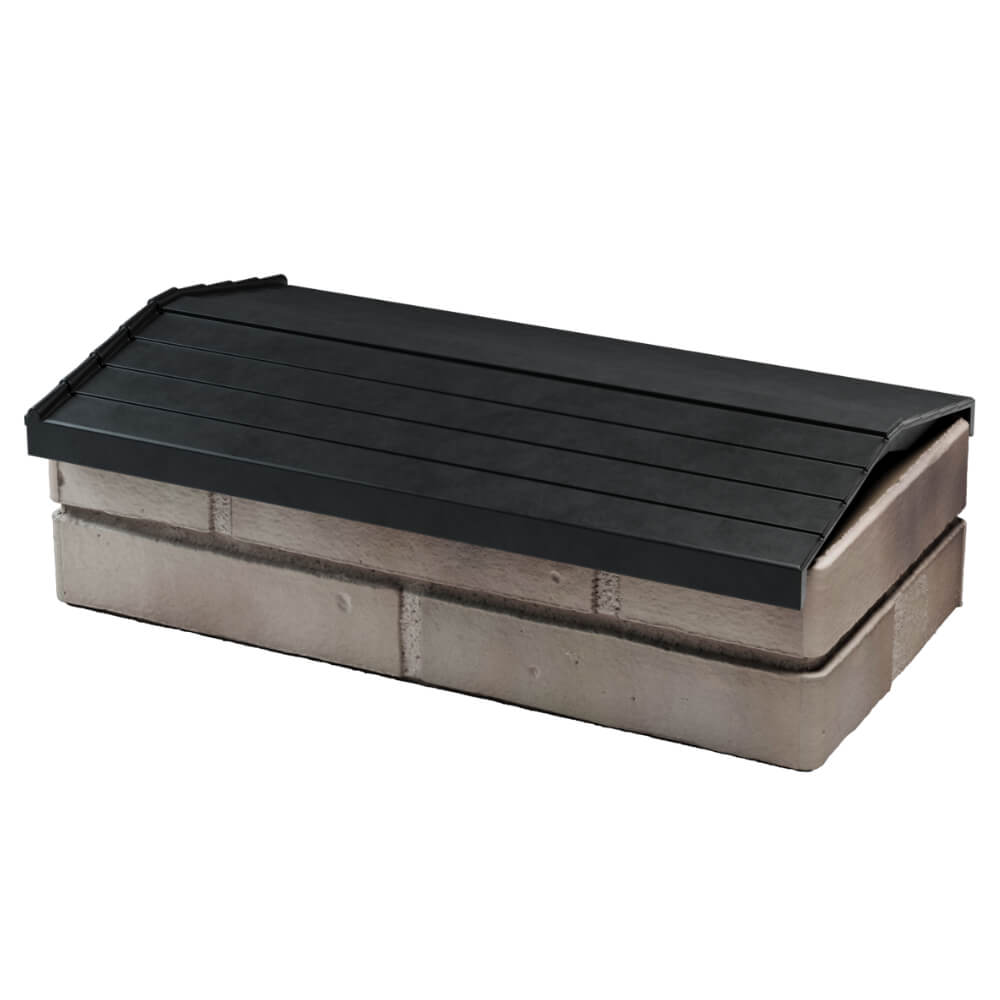 Парапет Zking Бона ХайТек Черный с посадкой на 1 кирпич (200/225/255мм) в Клину фото