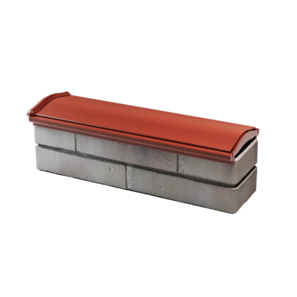 Парапет Zking Монблан Красный посадка на 0.5 кирпича (130мм) в Клину фото