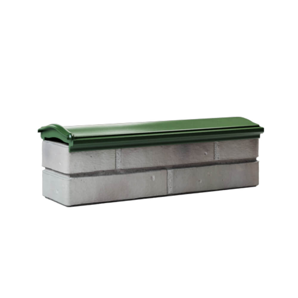 Парапет Zking Монблан Зеленый посадка на 0.5 кирпича (130мм) Клин фото