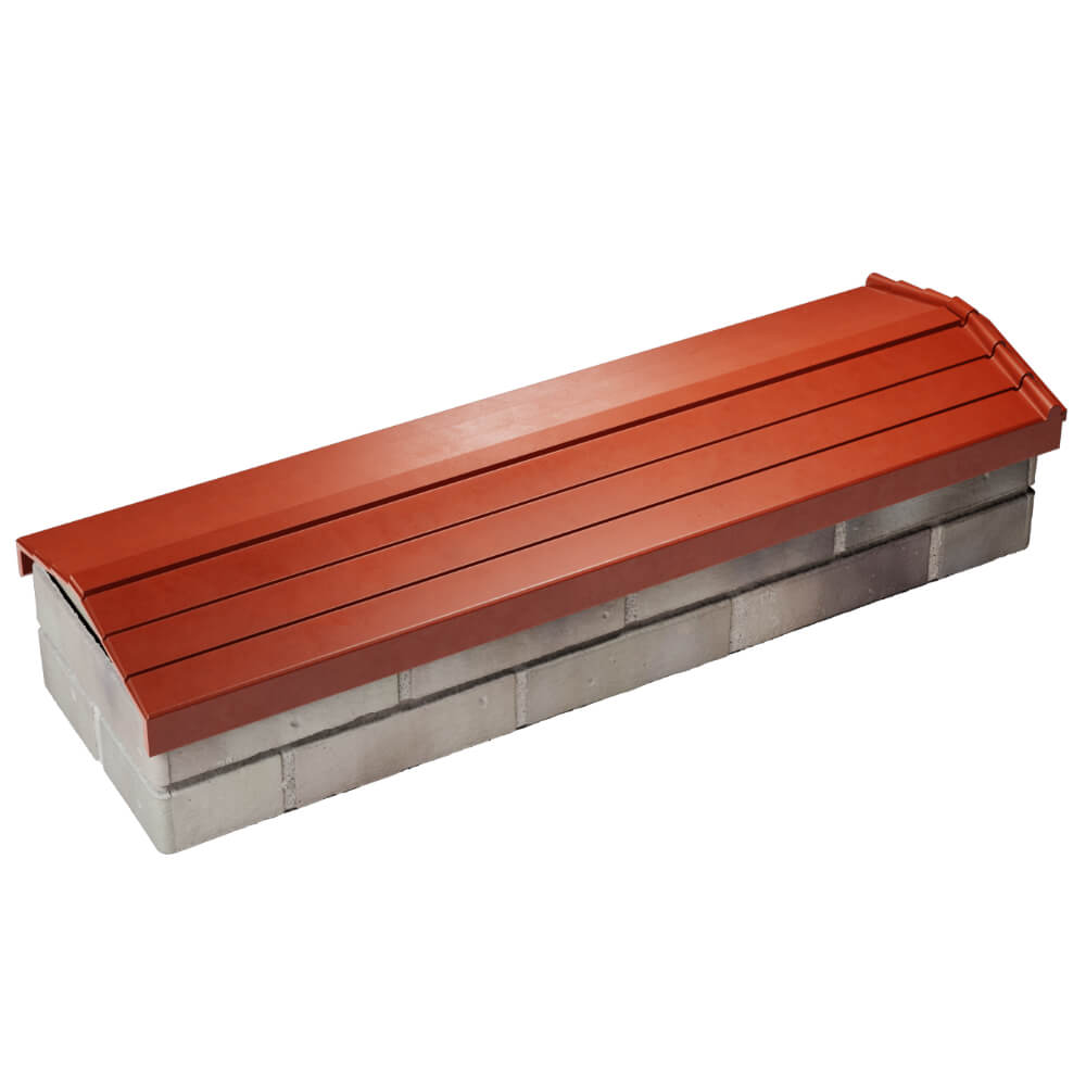 Парапет Zking Бона ХайТек Красный посадка на 0.5 кирпича (130мм) в Клину фото