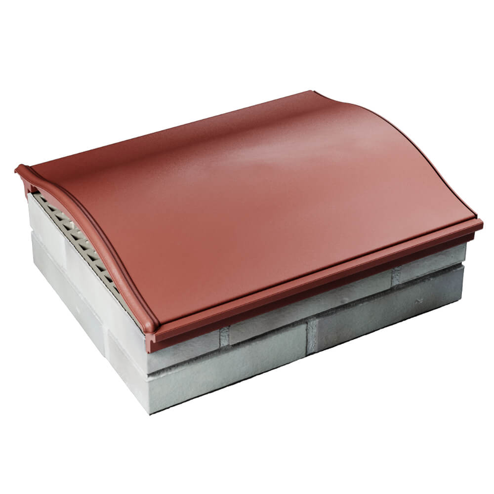 Парапет Zking Монблан Красный посадка на 1.5 кирпича (355/385мм) в Клину фото