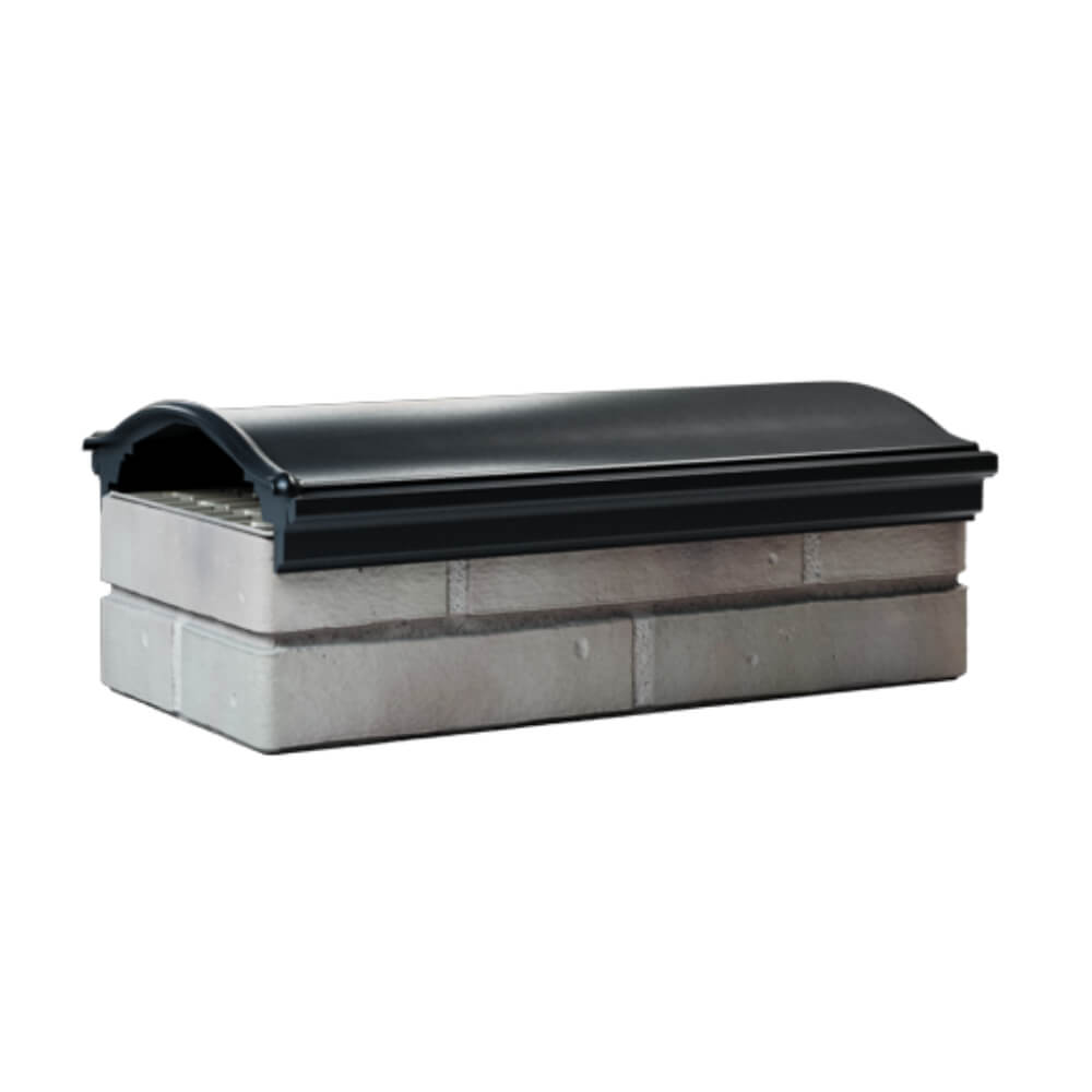 Парапет Zking Монблан Черный посадка на 1 кирпич (200/225/255мм) Клин фото