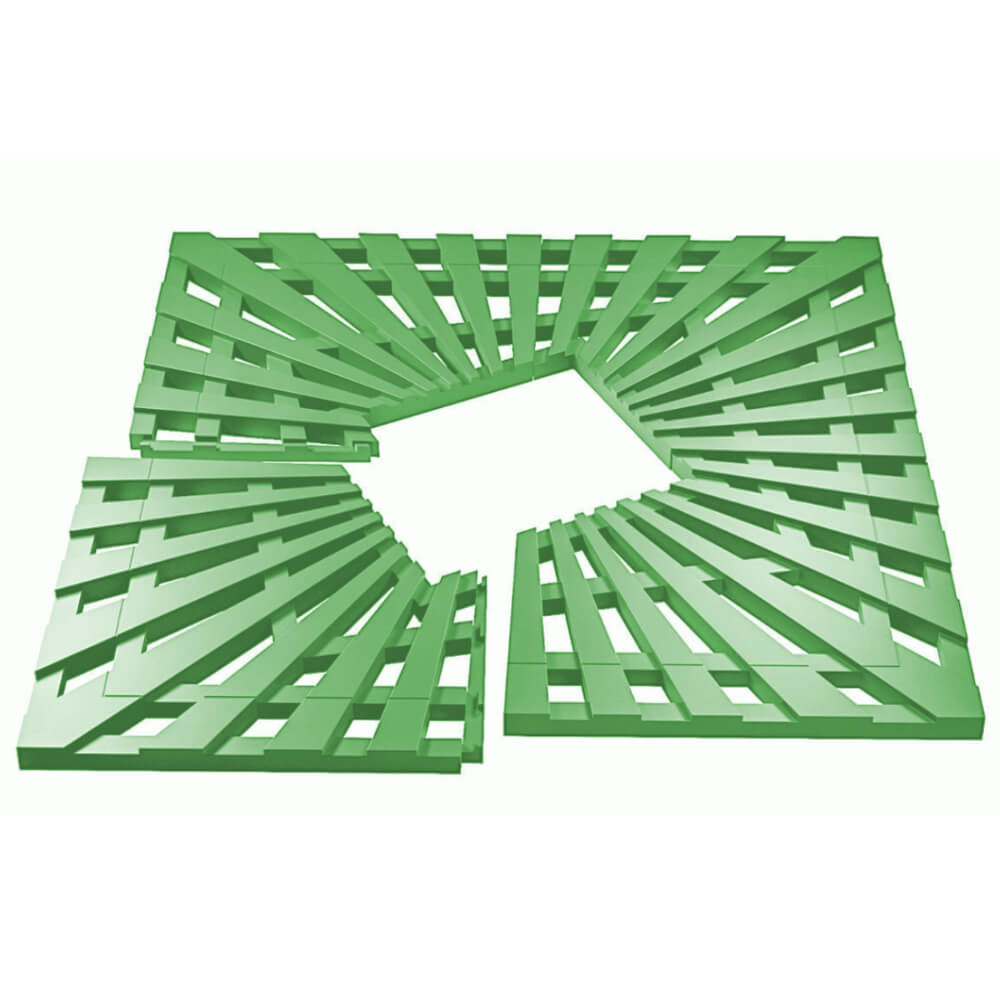 Приствольная решетка для дерева ZKING ATMOSPHERE 1.2х1.2м Зеленая в Клину фото