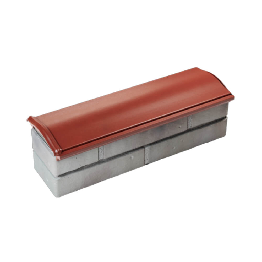 Парапет Zking Монблан Красный посадка на 0.5 кирпича (130мм) в Клину фото