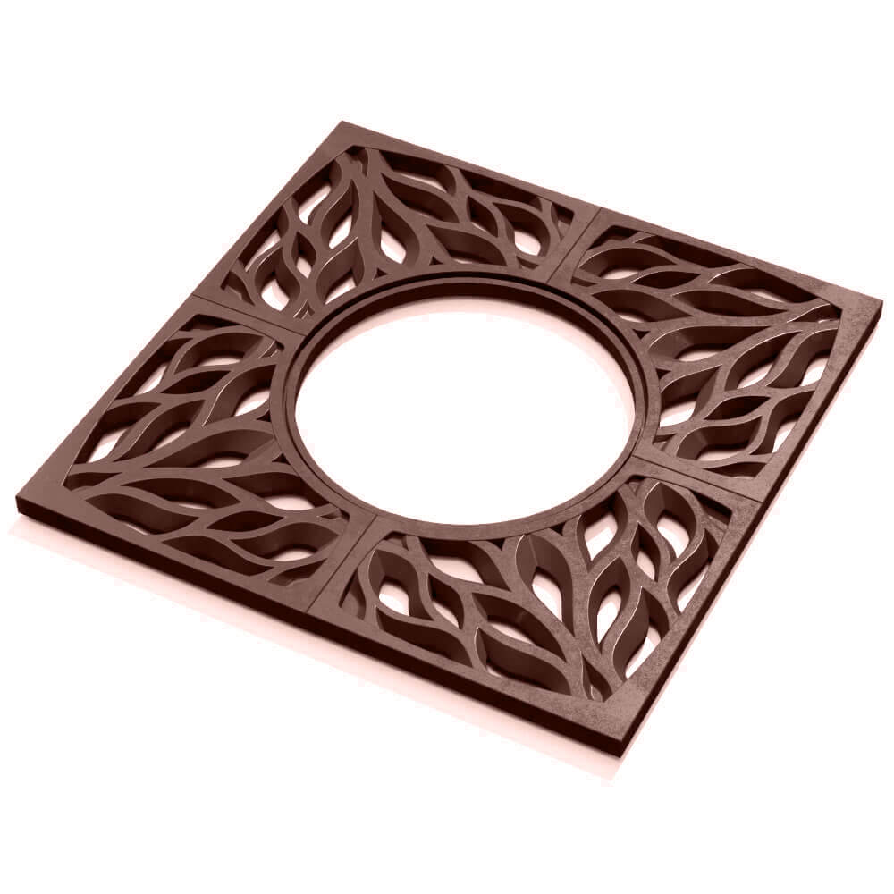 Приствольная решетка для дерева ZKING CRUST 1.2х1.2м Коричневая в Клину фото