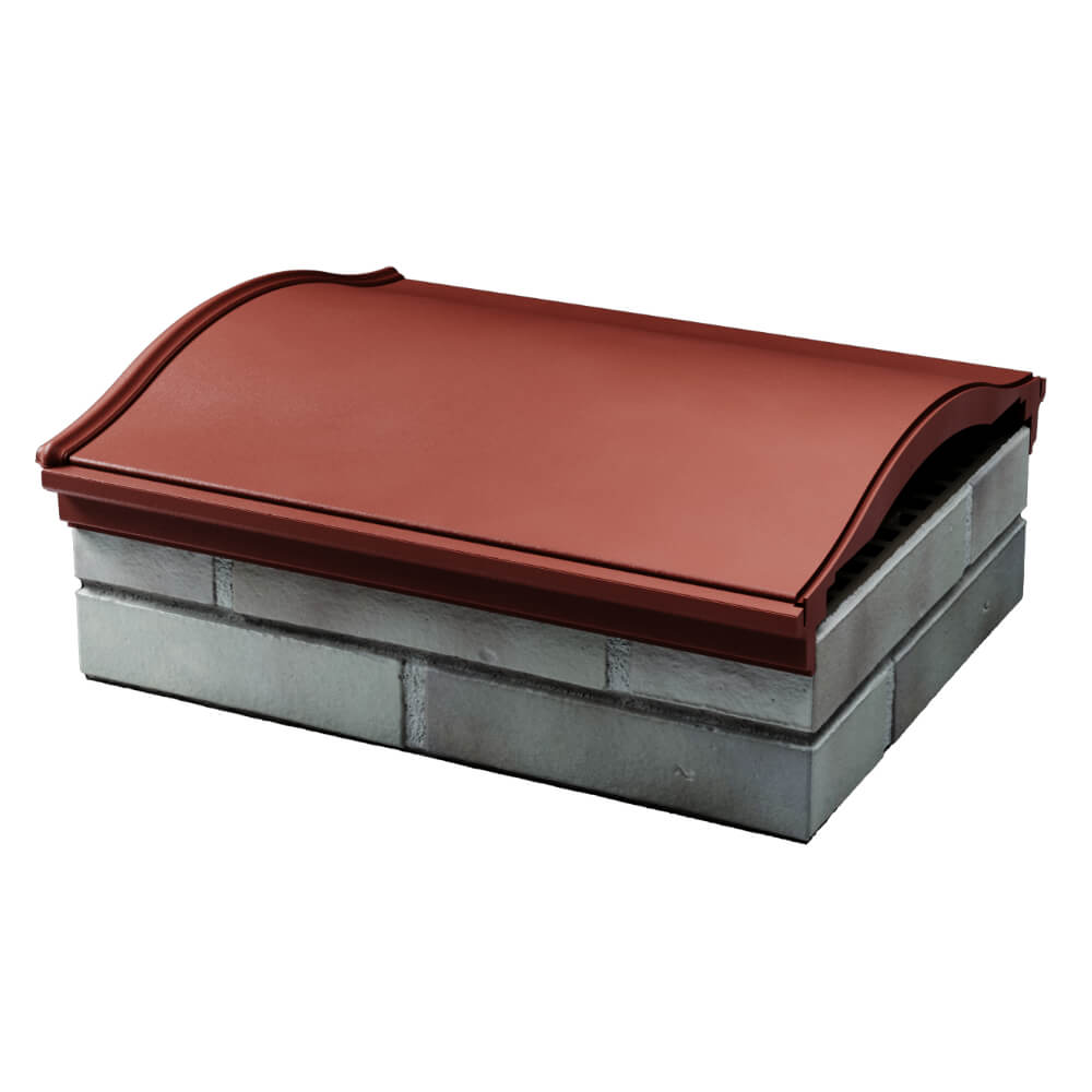 Парапет Zking Монблан Красный посадка на 1.5 кирпича (355/385мм) в Клину фото