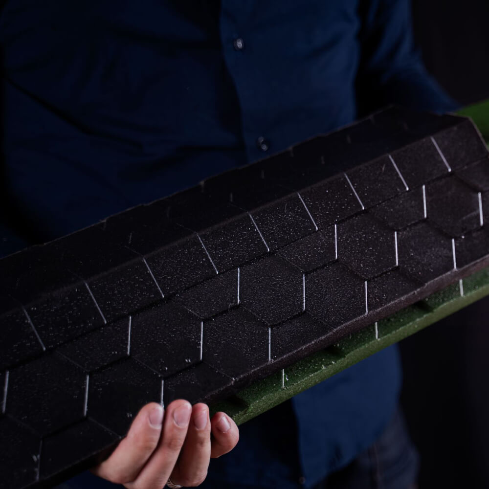 Парапет Zking Эверест Черный с посадкой на 1 кирпич (200/225/255мм) в Клину фото