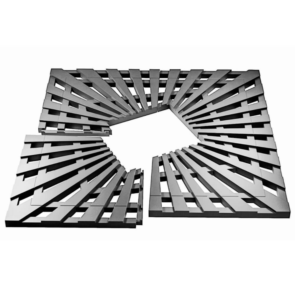 Приствольная решетка для дерева ZKING ATMOSPHERE 1.2х1.2м Серая в Клину фото