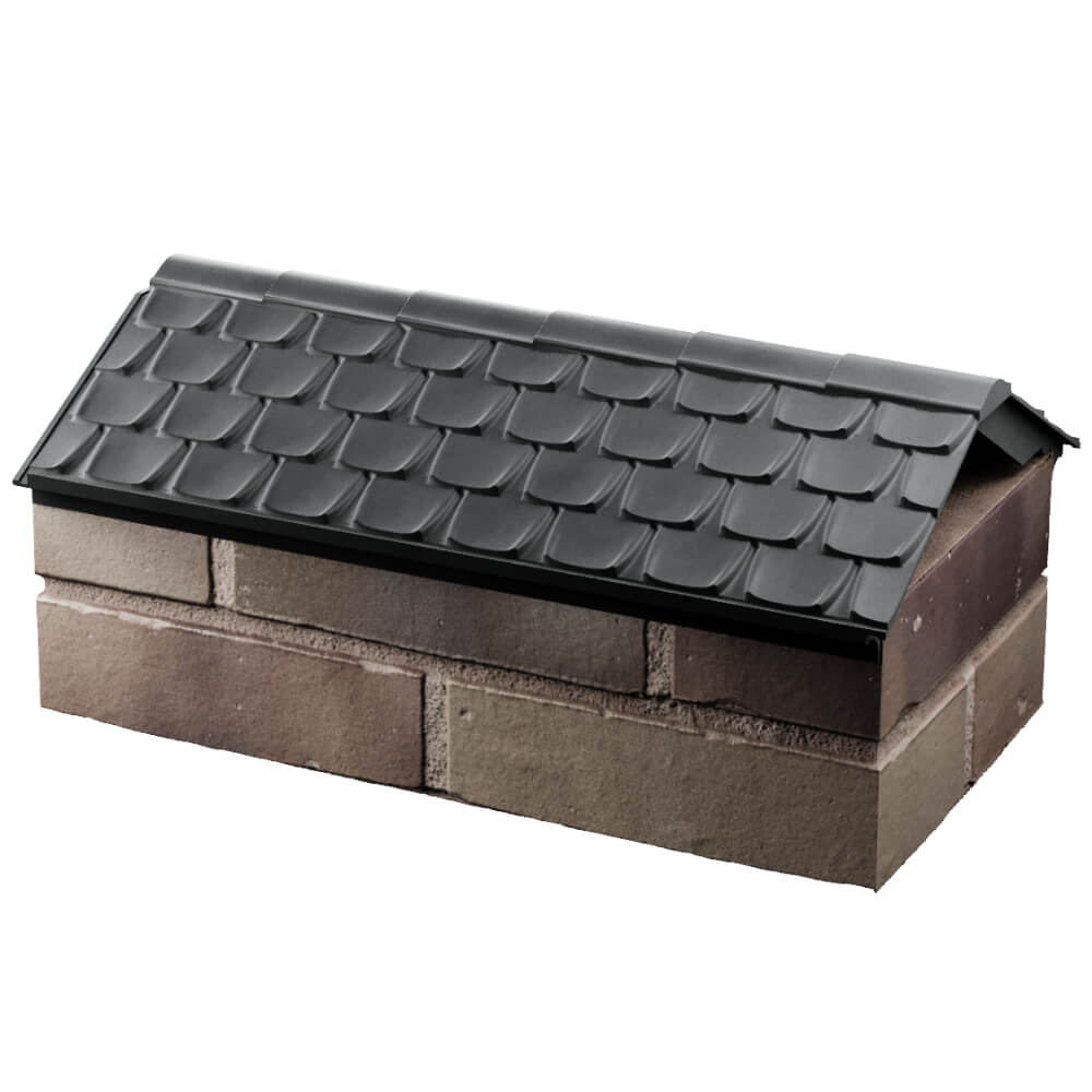 Парапет Zking Эльбрус Серый с посадкой на 1 кирпич (255мм) в Клину фото