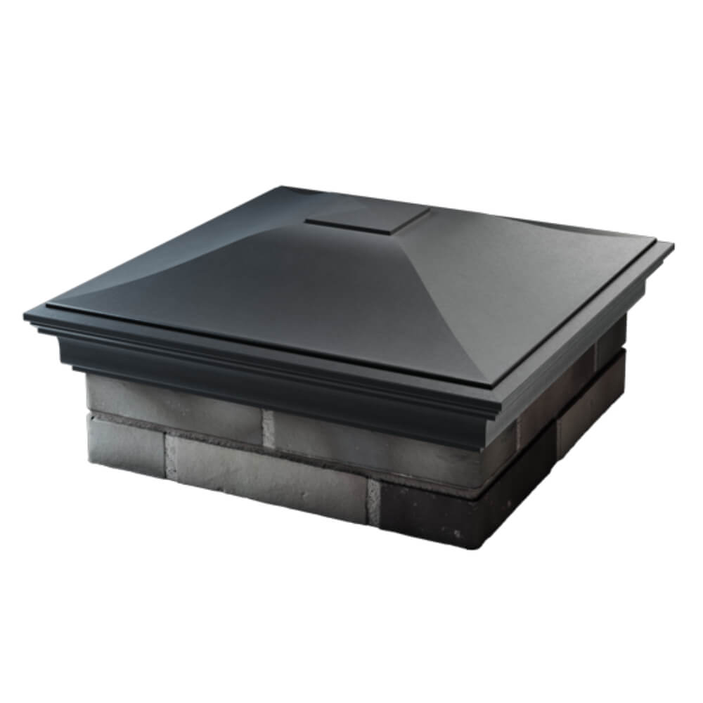 Колпак Zking Монблан Серый на столб 2х2 кирпича (515х515мм) в Клину фото