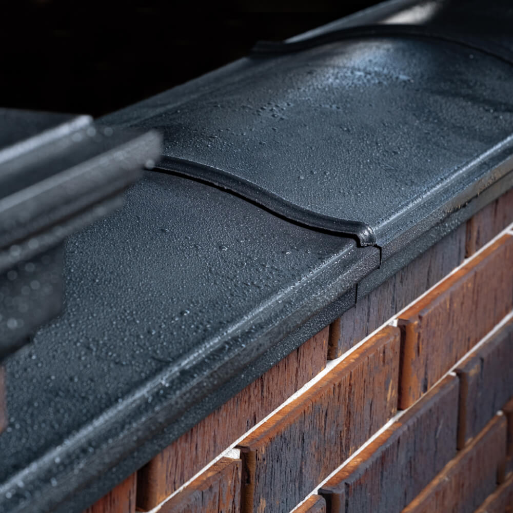 Парапет Zking Монблан Черный посадка на 0.5 кирпича (130мм) в Клину фото