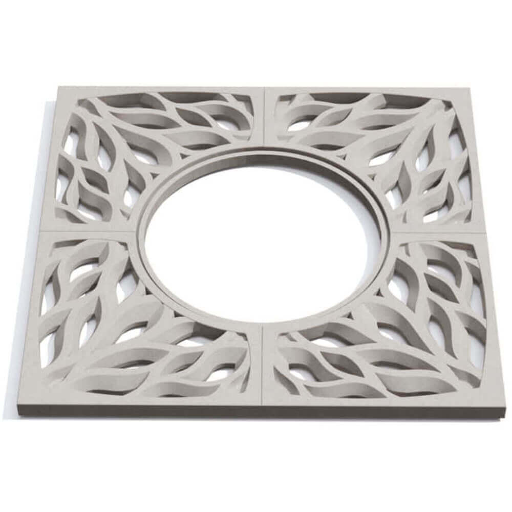 Приствольная решетка для дерева ZKING CRUST 1.2х1.2м Бежевая Клин фото