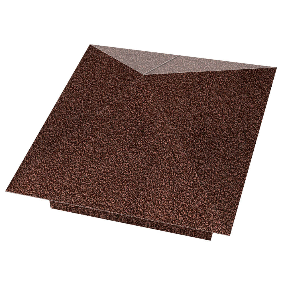 Колпак металлический 400х400мм Антик Хамелеон заборный Клин фото