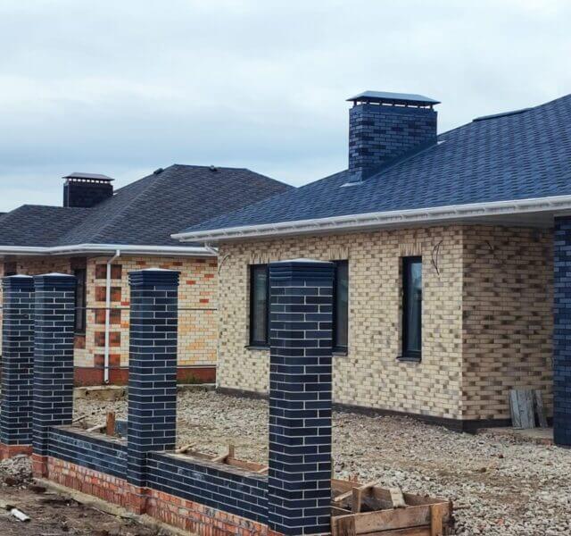 Колпак Zking Бона ХайТек Серый на столб 1.5х1.5 кирпича (385х385мм) в Клину фото