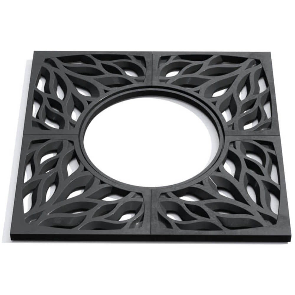 Приствольная решетка для дерева ZKING CRUST 1.2х1.2м Черная Клин фото