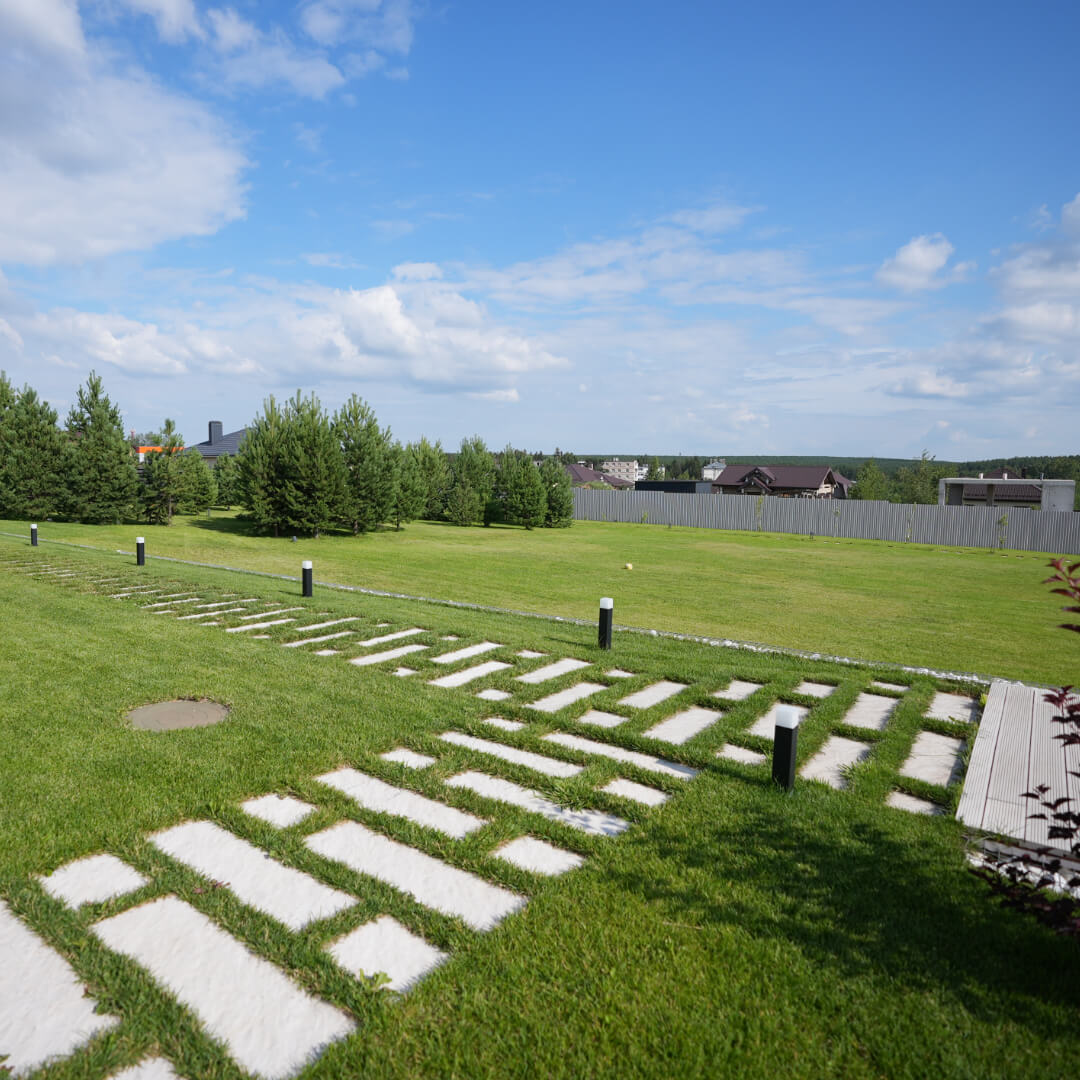 Шаговая плита STONE Светлая Галька 990х330х55мм в Клину фото