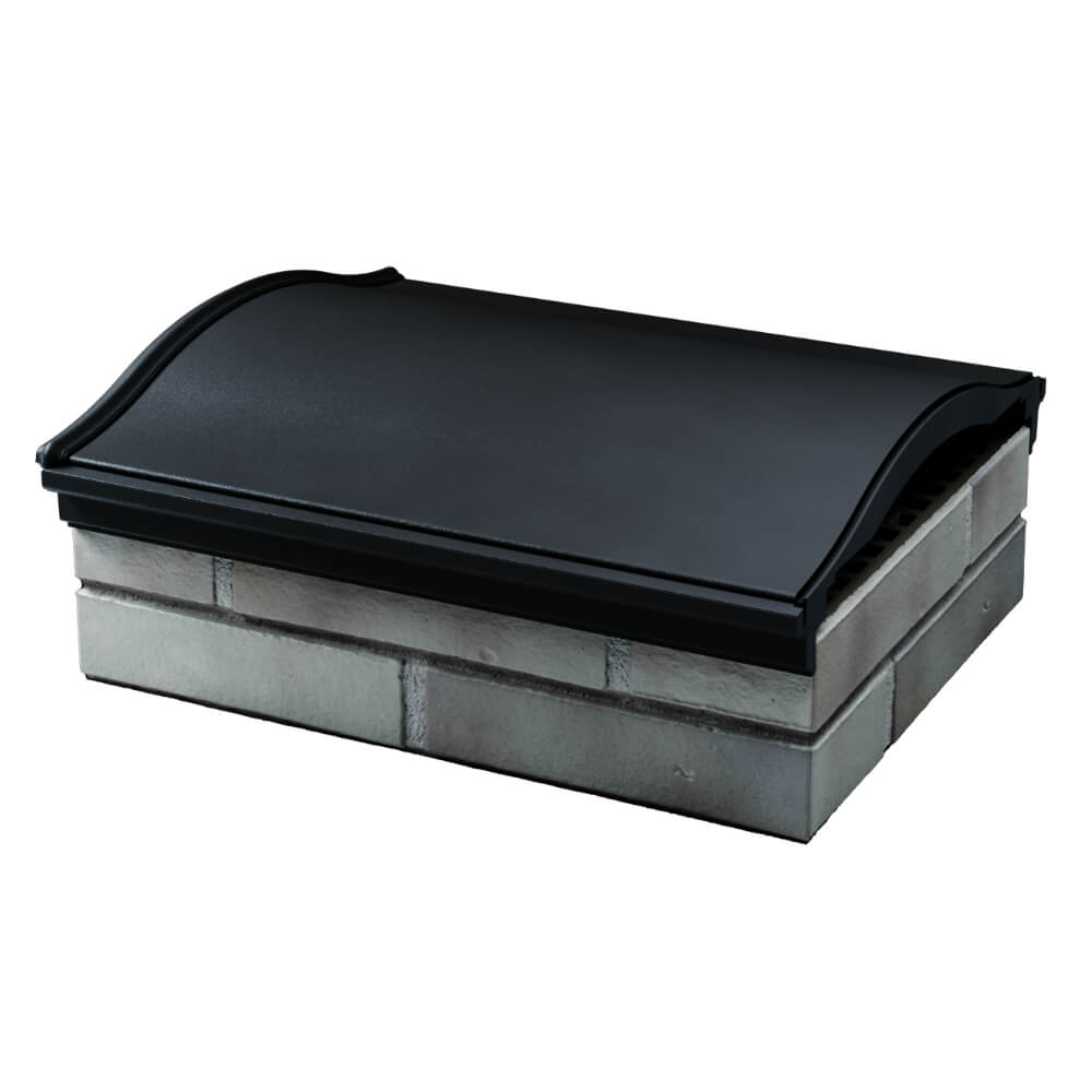 Парапет Zking Монблан Черный посадка на 1.5 кирпича (355/385мм) в Клину фото