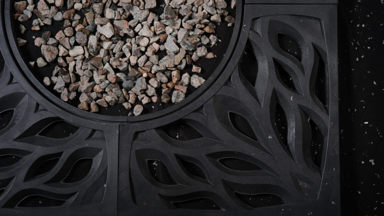 Приствольная решетка для дерева ZKING CRUST 1.2х1.2м Черная в Клину фото